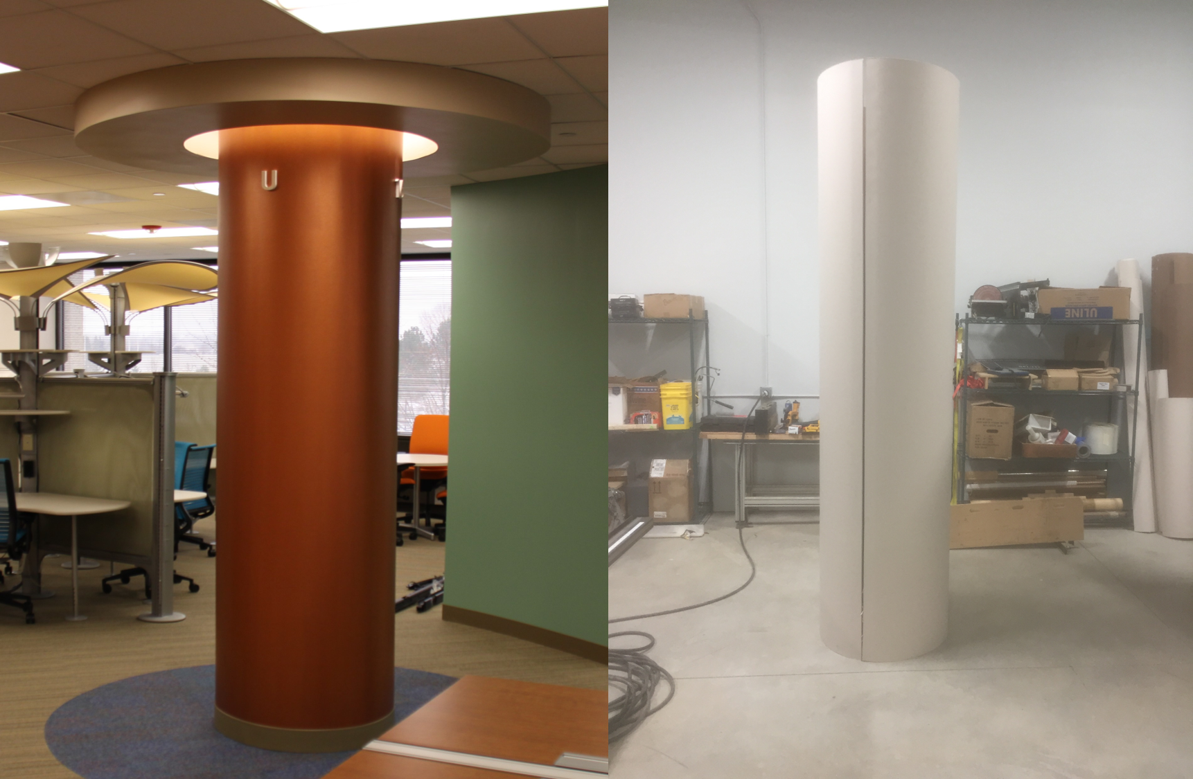 Can Pole-Wrap be used as a WALL COVERING?